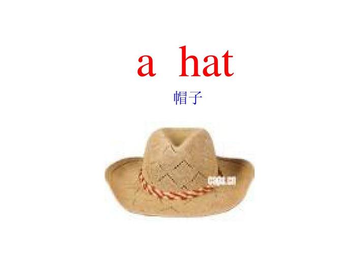 帽子用英语怎么说